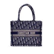 Pre-owned Canvas dior-bags Dior Vintage , Blue , Dames