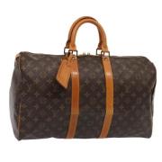 Pre-owned Canvas louis-vuitton-bags Louis Vuitton Vintage , Brown , Da...