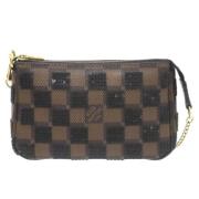 Pre-owned Canvas louis-vuitton-bags Louis Vuitton Vintage , Brown , Da...