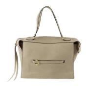 Pre-owned Leather celine-bags Celine Vintage , Beige , Dames