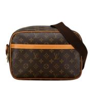 Pre-owned Canvas louis-vuitton-bags Louis Vuitton Vintage , Brown , Da...