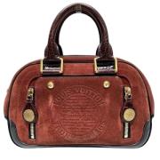 Pre-owned Suede louis-vuitton-bags Louis Vuitton Vintage , Brown , Dam...