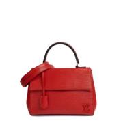 Pre-owned Leather louis-vuitton-bags Louis Vuitton Vintage , Red , Dam...