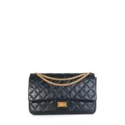 Pre-owned Leather chanel-bags Chanel Vintage , Black , Dames