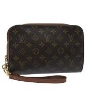 Pre-owned Canvas louis-vuitton-bags Louis Vuitton Vintage , Brown , Da...