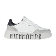 Heren Logo Schoenen John Richmond , White , Heren