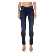 Casual Herenbroek Diesel , Blue , Dames