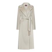 Beige Wrap Coat Aw24 Max Mara , Beige , Dames