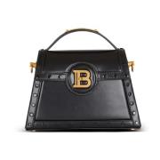 Box Leren B-Buzz Dynasty tas Balmain , Black , Dames