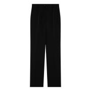 Regular Fit Broek Dolce & Gabbana , Black , Dames