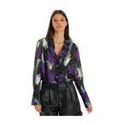 Halftransparante shirt Alma EN Pena , Multicolor , Dames