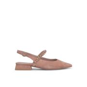 Slingback platte schoen Alma EN Pena , Pink , Dames