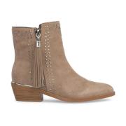 Platte laarzen met kwastje Alma EN Pena , Beige , Dames