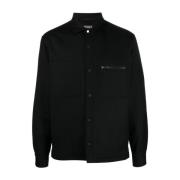 Shirts Ermenegildo Zegna , Black , Heren