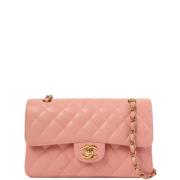 Pre-owned Fabric chanel-bags Chanel Vintage , Pink , Dames