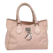 Pre-owned Canvas handbags Dior Vintage , Pink , Dames