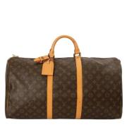 Pre-owned Canvas louis-vuitton-bags Louis Vuitton Vintage , Brown , Da...