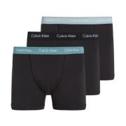 3-Pack Stretch Katoenen Boxershorts Calvin Klein , Black , Heren