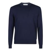 Round-neck Knitwear Ballantyne , Blue , Heren