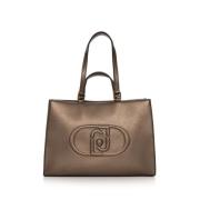 Stijlvolle Tote Shopping Tas Liu Jo , Brown , Dames