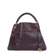 Pre-owned Leather louis-vuitton-bags Louis Vuitton Vintage , Purple , ...