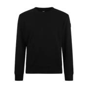 Zwarte Sweaters met Logomouw Colmar , Black , Heren