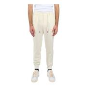 Super 100'S broek van zuivere wol Tagliatore , White , Heren