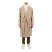 Jas van zuivere wol Tagliatore , Beige , Heren