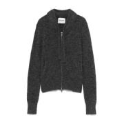 Alpaca Wolmix Hoodie Trui Isabel Marant Étoile , Gray , Dames