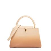 Pre-owned Leather louis-vuitton-bags Louis Vuitton Vintage , Beige , D...