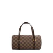 Pre-owned Canvas louis-vuitton-bags Louis Vuitton Vintage , Brown , Da...