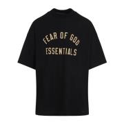 Zwart Tee Klassieke Stijl Fear Of God , Black , Heren