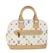 Pre-owned Canvas louis-vuitton-bags Louis Vuitton Vintage , White , Da...