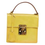 Pre-owned Leather louis-vuitton-bags Louis Vuitton Vintage , Yellow , ...