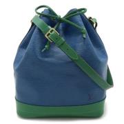 Pre-owned Leather louis-vuitton-bags Louis Vuitton Vintage , Blue , Da...