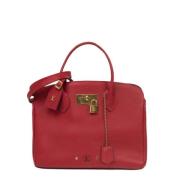 Pre-owned Leather louis-vuitton-bags Louis Vuitton Vintage , Red , Dam...