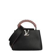 Pre-owned Leather louis-vuitton-bags Louis Vuitton Vintage , Black , D...