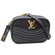 Pre-owned Leather louis-vuitton-bags Louis Vuitton Vintage , Black , D...