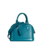 Pre-owned Leather louis-vuitton-bags Louis Vuitton Vintage , Blue , Da...