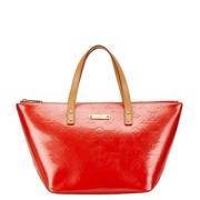 Pre-owned Leather louis-vuitton-bags Louis Vuitton Vintage , Red , Dam...