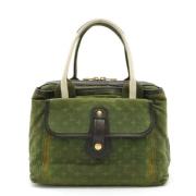 Pre-owned Fabric louis-vuitton-bags Louis Vuitton Vintage , Green , Da...