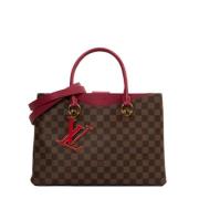 Pre-owned Canvas louis-vuitton-bags Louis Vuitton Vintage , Brown , Da...