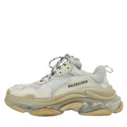 Pre-owned Mesh sneakers Balenciaga Vintage , Gray , Heren