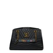 Pre-owned Leather louis-vuitton-bags Louis Vuitton Vintage , Black , D...