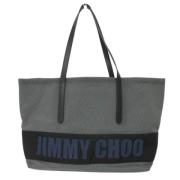 Pre-owned Fabric shoulder-bags Jimmy Choo Pre-owned , Gray , Dames