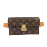 Pre-owned Canvas louis-vuitton-bags Louis Vuitton Vintage , Brown , Da...