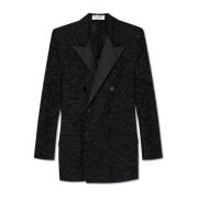 Kanten blazer Saint Laurent , Black , Dames