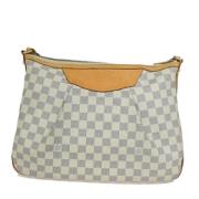 Pre-owned Canvas louis-vuitton-bags Louis Vuitton Vintage , Beige , Da...