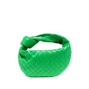 Pre-owned Leather handbags Bottega Veneta Vintage , Green , Dames