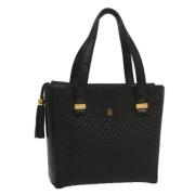 Pre-owned Leather handbags Bally Pre-owned , Black , Dames